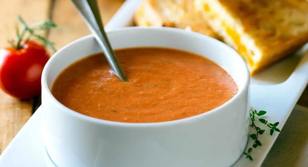 Receita de Sopa Creme de Tomate